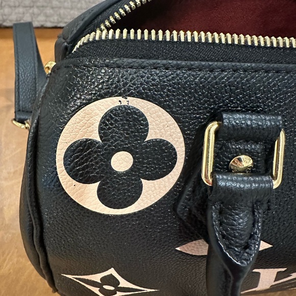 Louis Vuitton Speedy Bandoulière 25 in bicolor monogram empreinte - Picture 9 of 11
